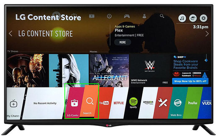LG Smart TV webOS